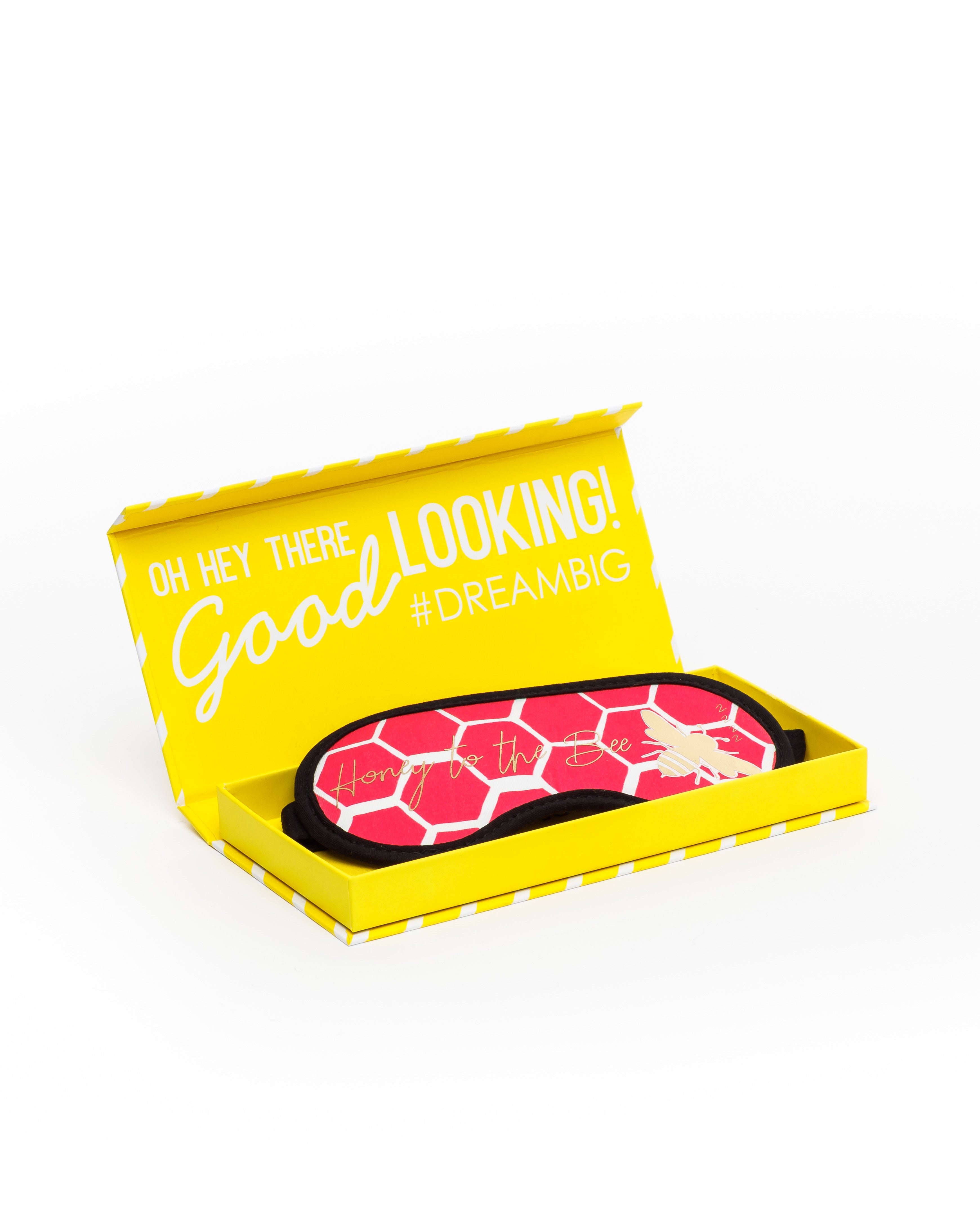 Eye Mask - Honey Bee Print