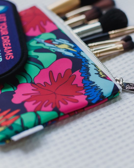Medium Cosmetic Bag - Vacay Print