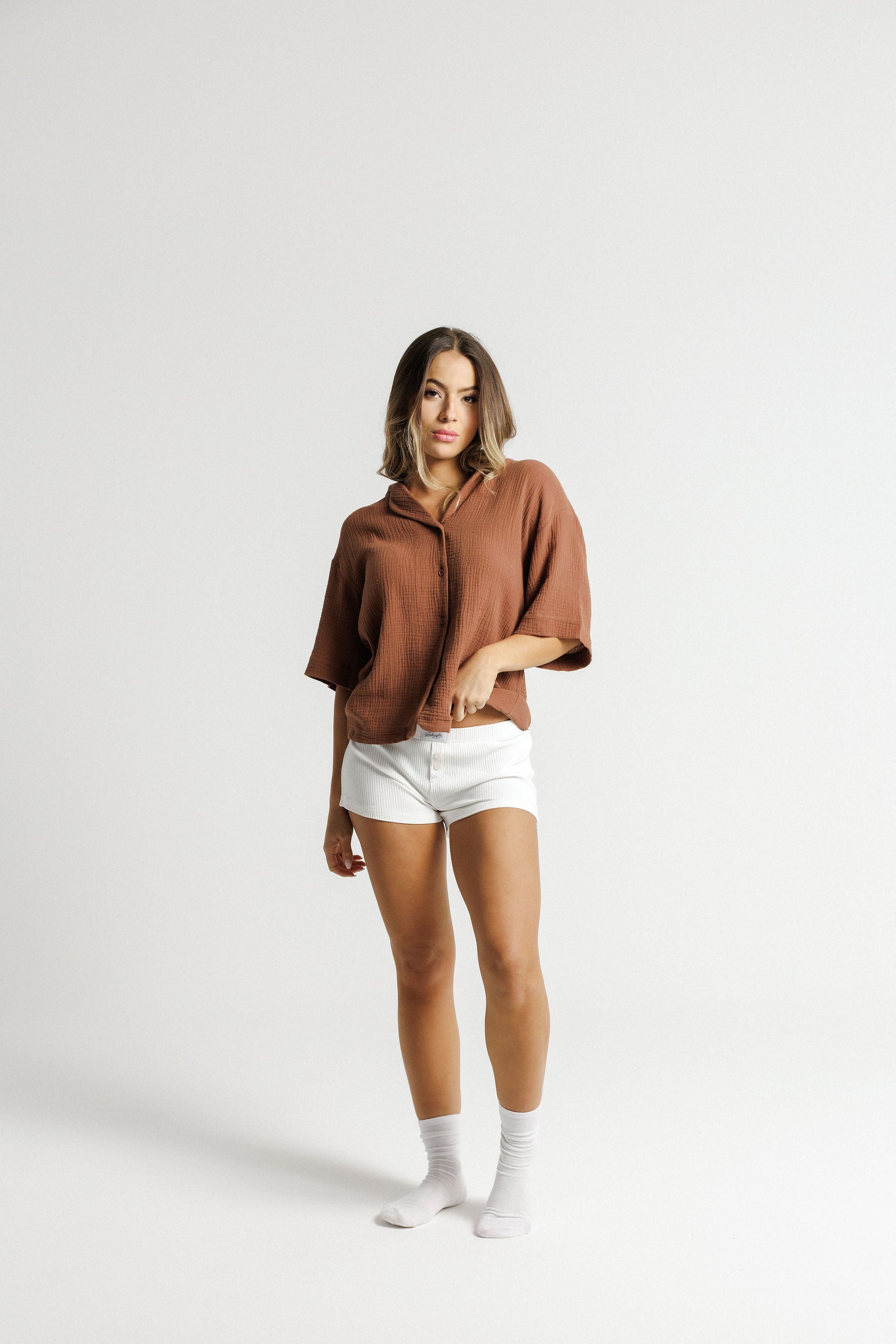 Lounge Shirt - Chocolate