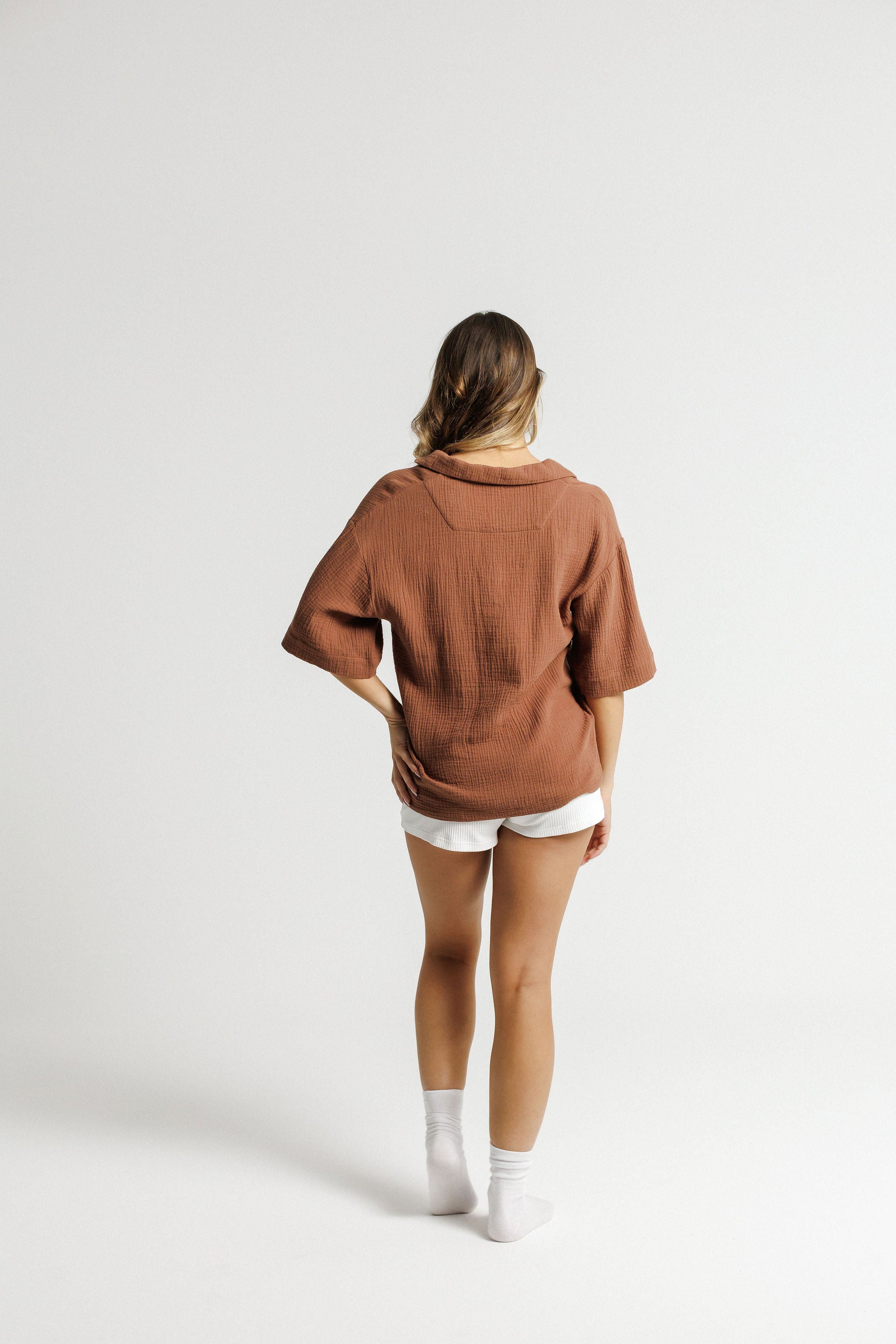 Lounge Shirt - Chocolate