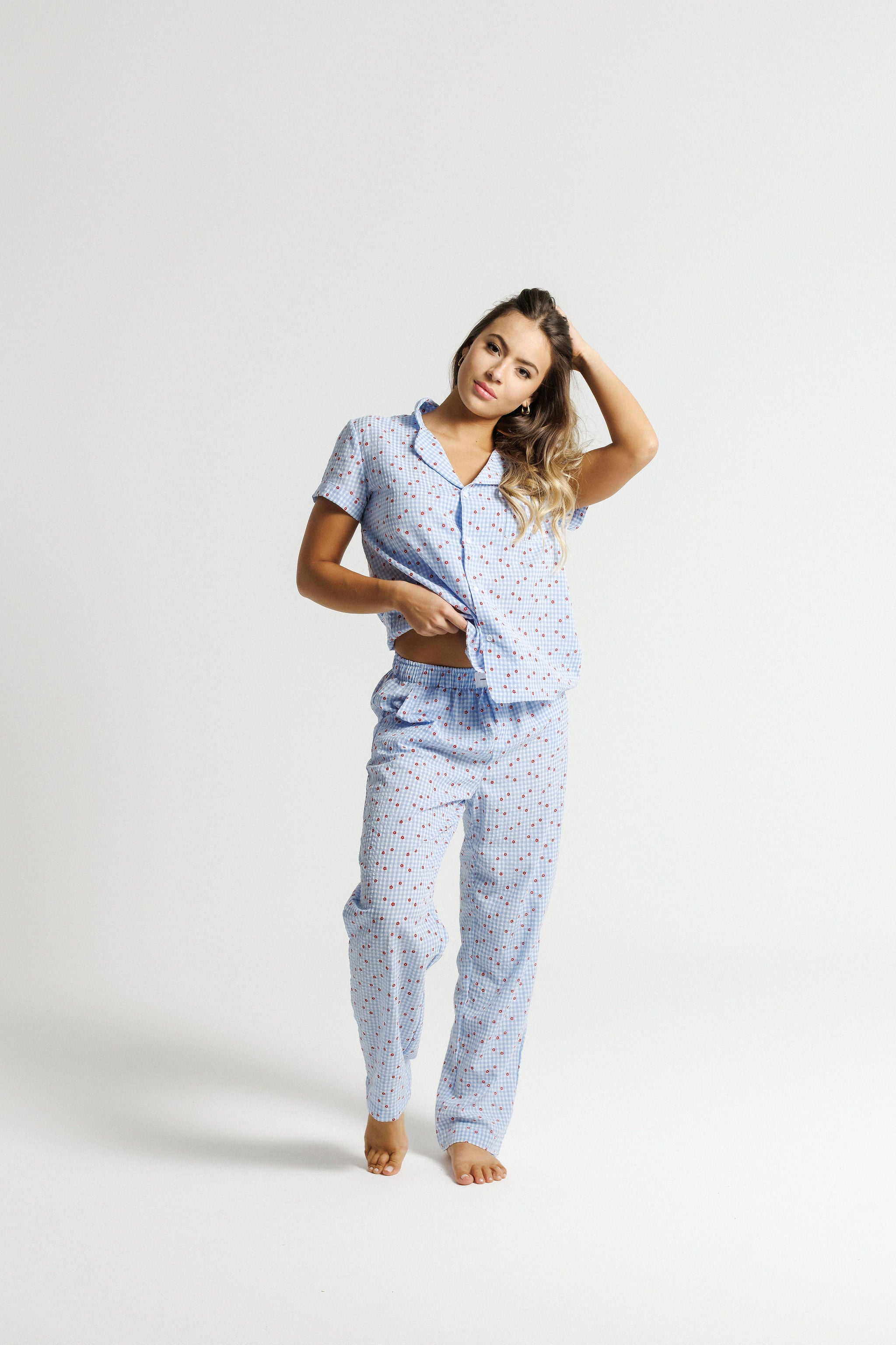 Daydream Boxer Pants - Floral Picnic