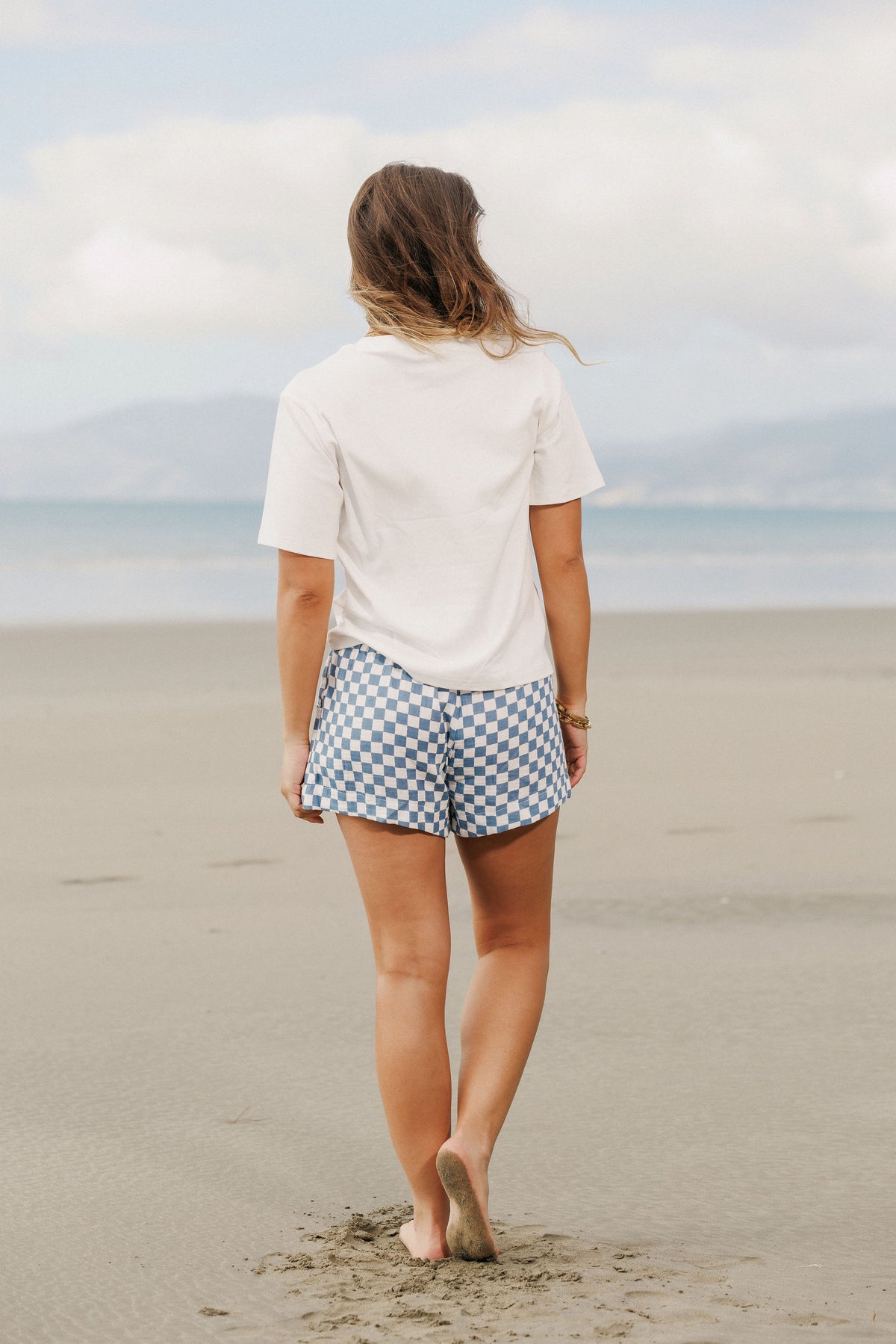BOXY TEE - Coastal Sailboat