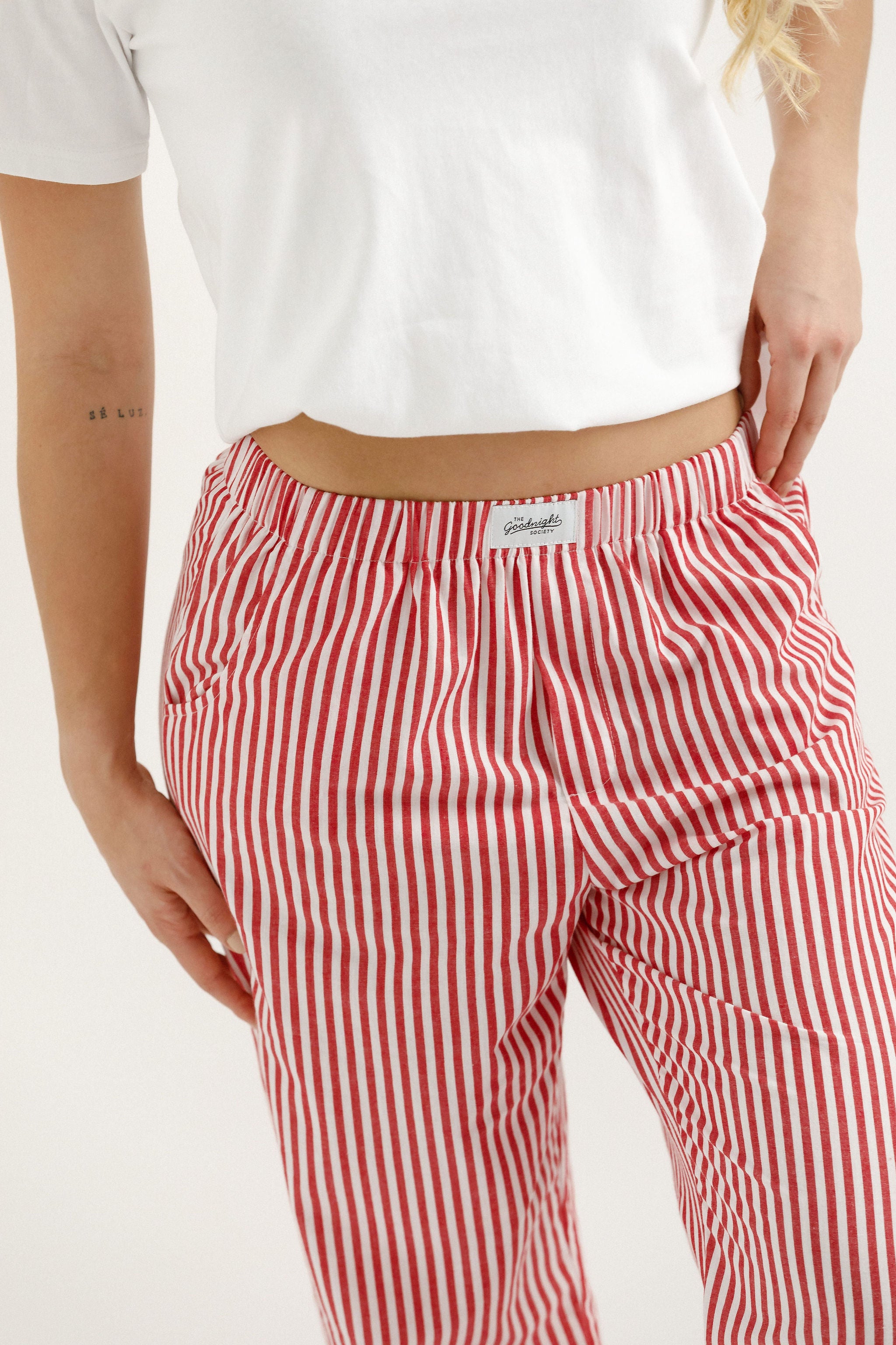 Boxer Pants - Red Heartbreaker