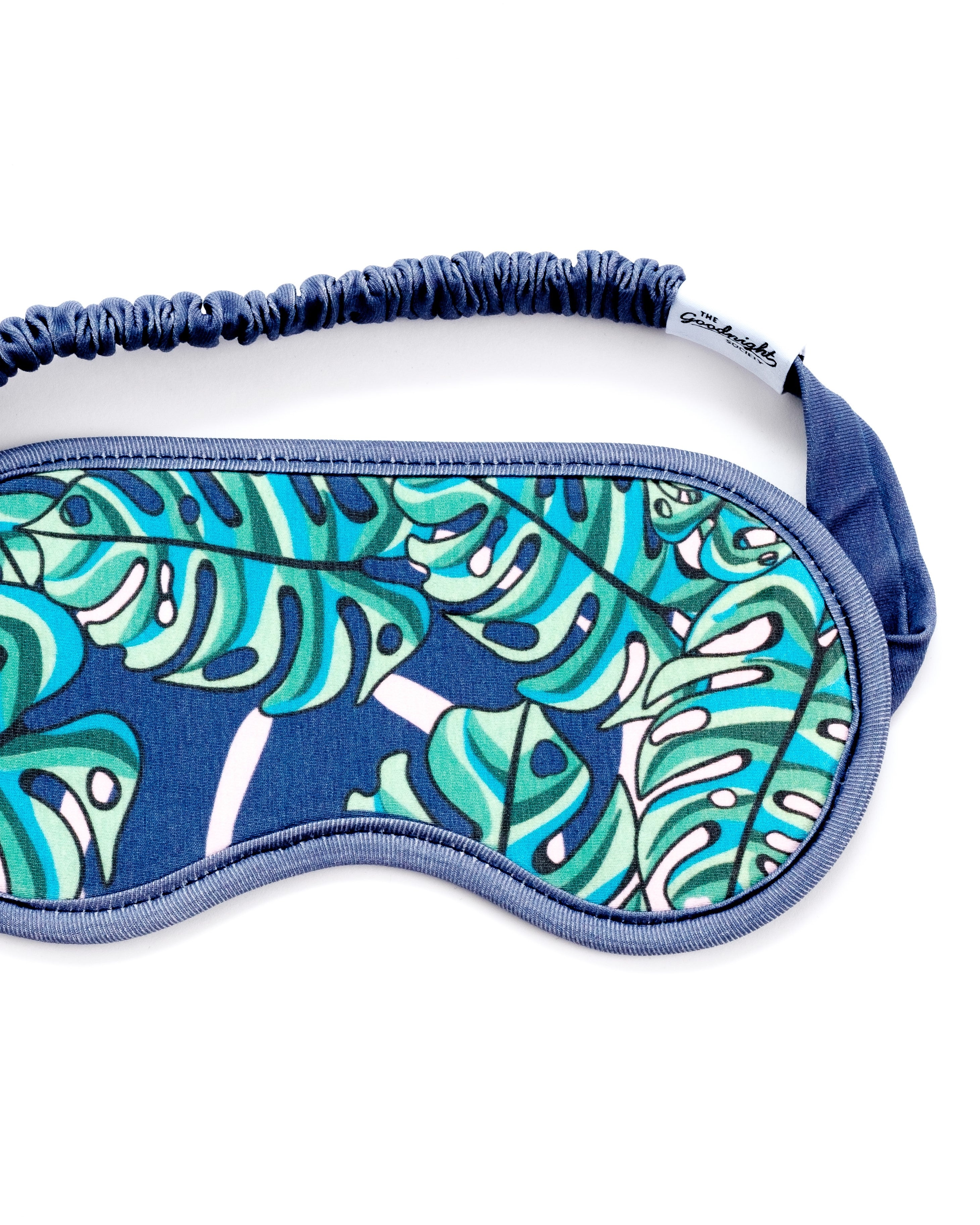 Eye Mask - Monstera Print