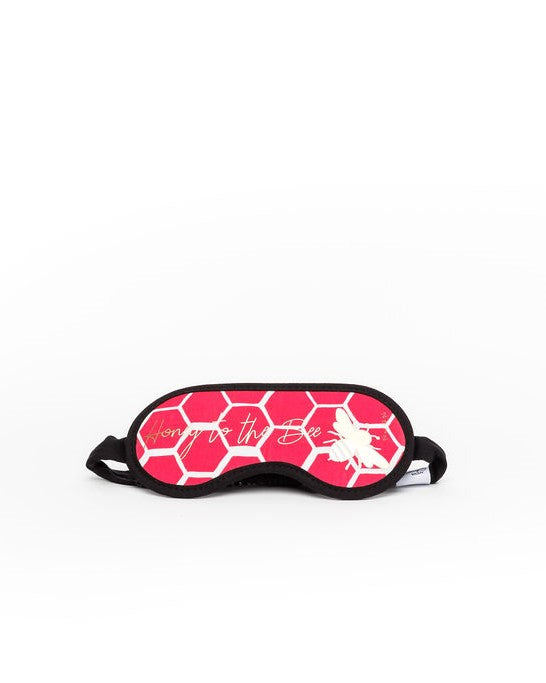Eye Mask - Honey Bee Print