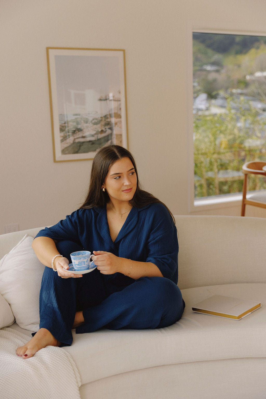 Boxer Pants - Midnight Navy