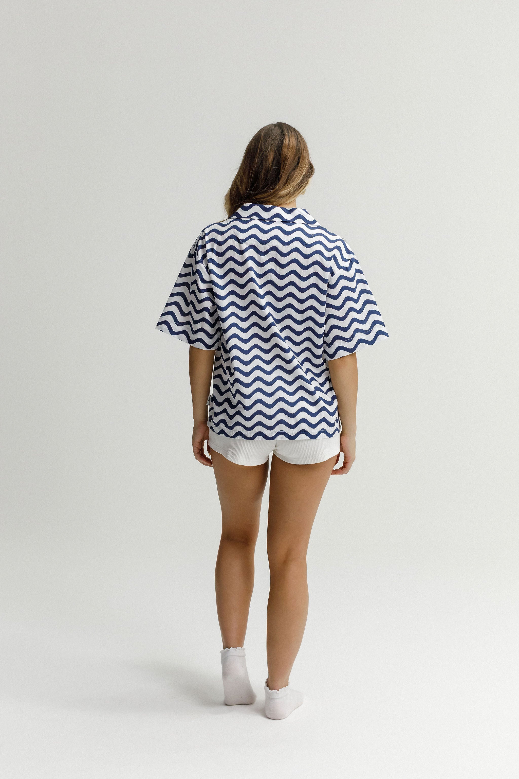 Lounge Shirt - Seaside Waves