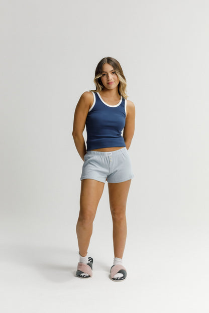 Jersey Boxers - Powder Blue Lounge