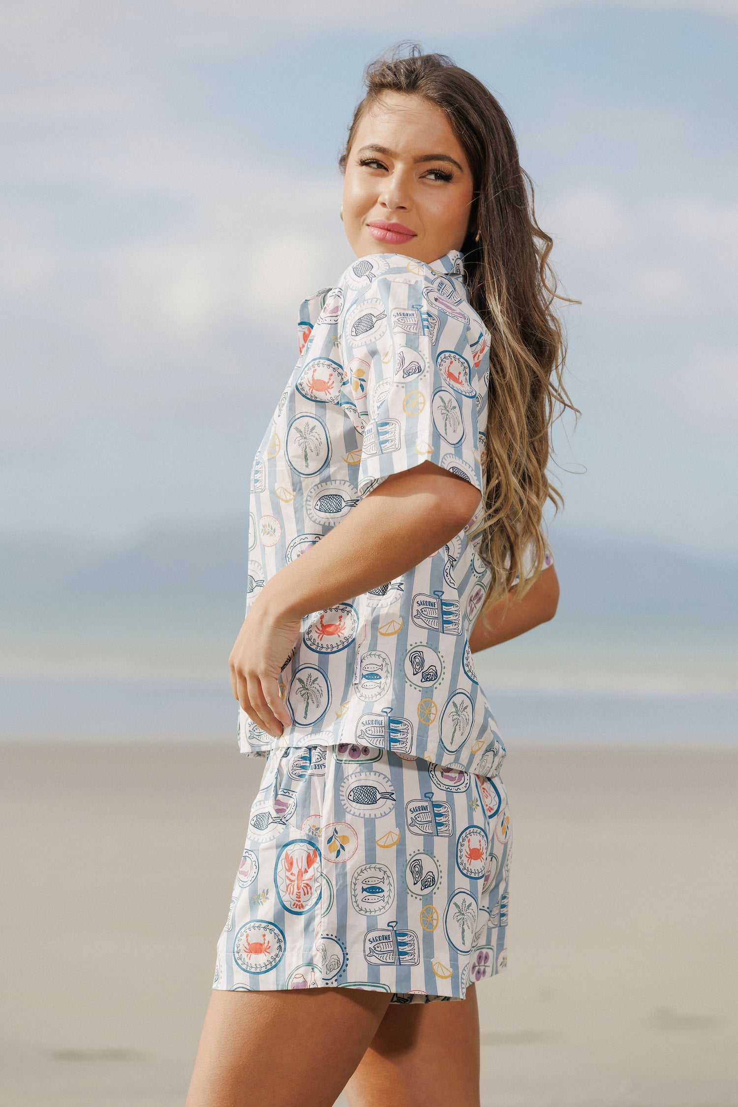 LOUNGE SHIRT - Amalfi Aperitivo