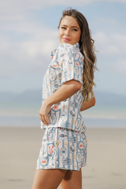 LOUNGE SHIRT - Amalfi Aperitivo