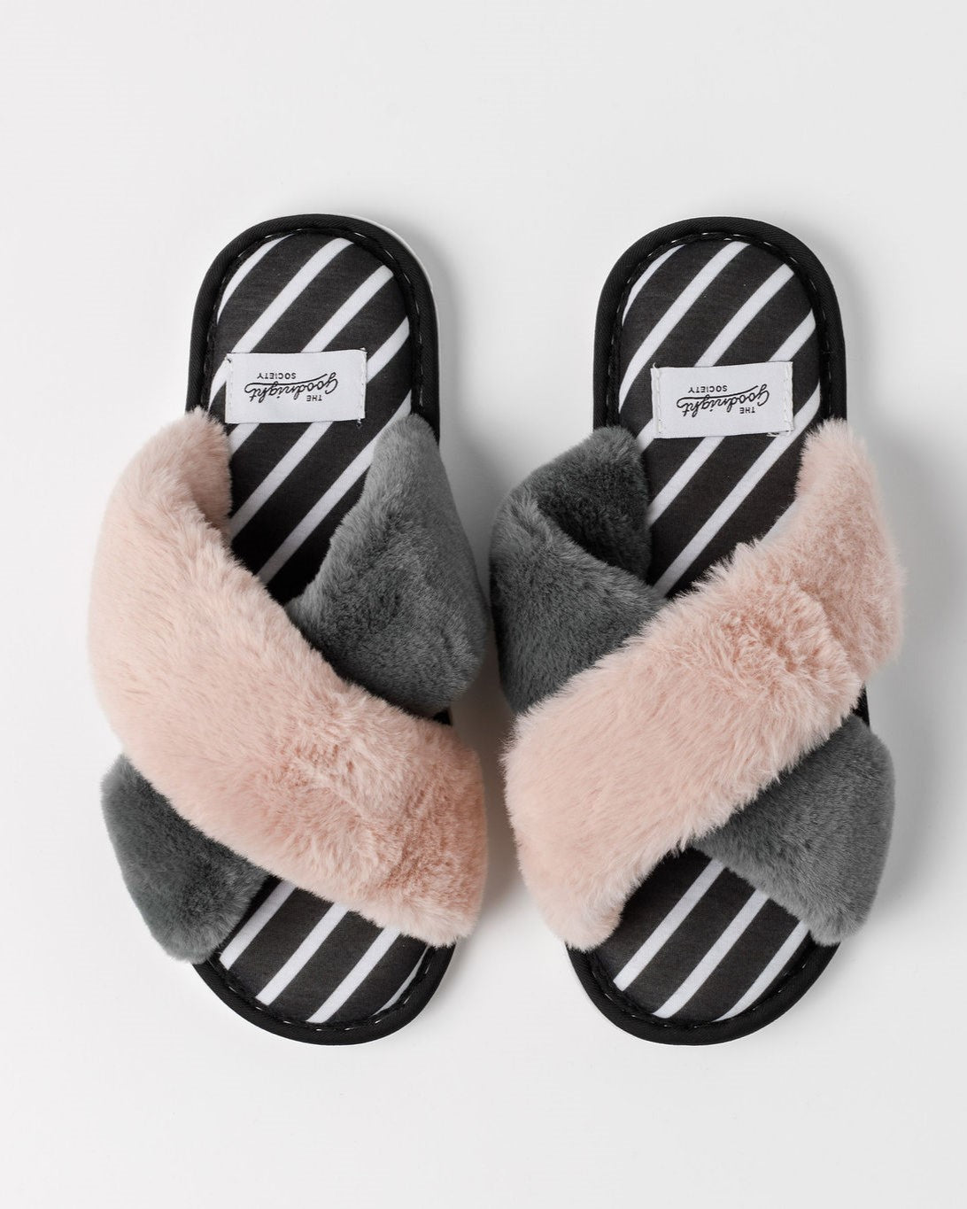 Crossover Hotel Slide - Blush/Grey