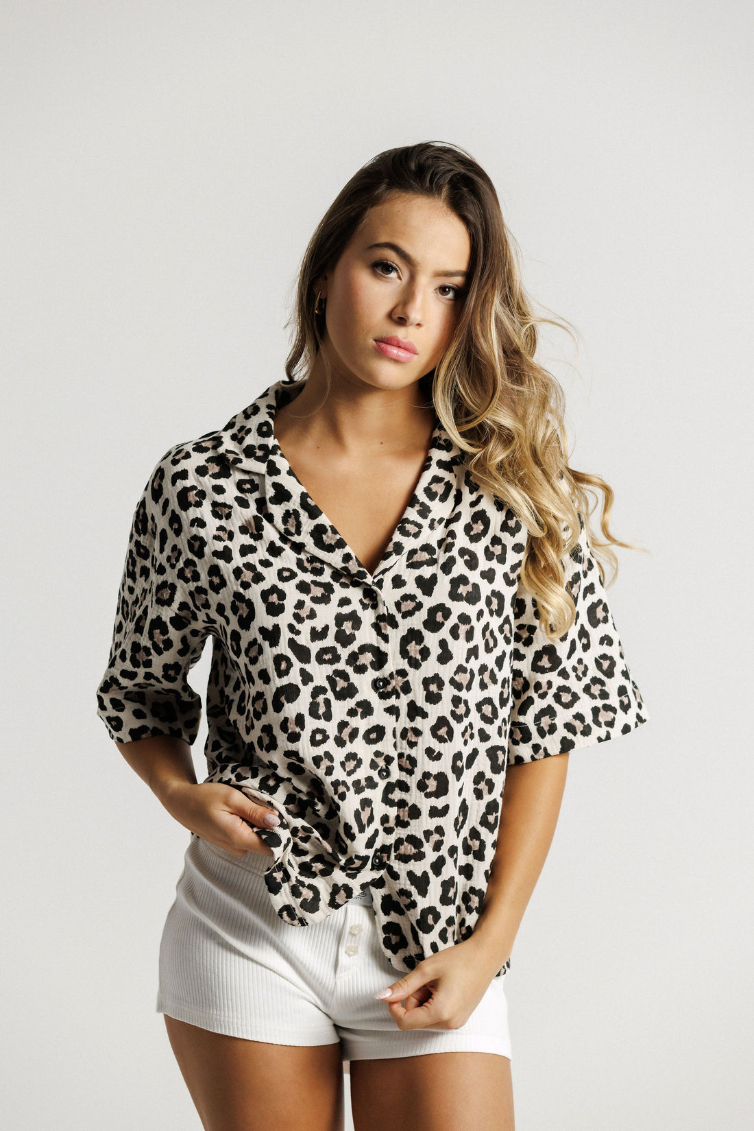 Lounge Shirt - Animal Print