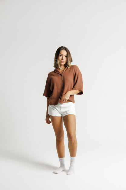 Lounge Shirt - Chocolate