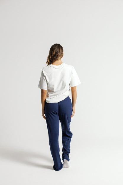 Boxer Pants - Navy Jacquard