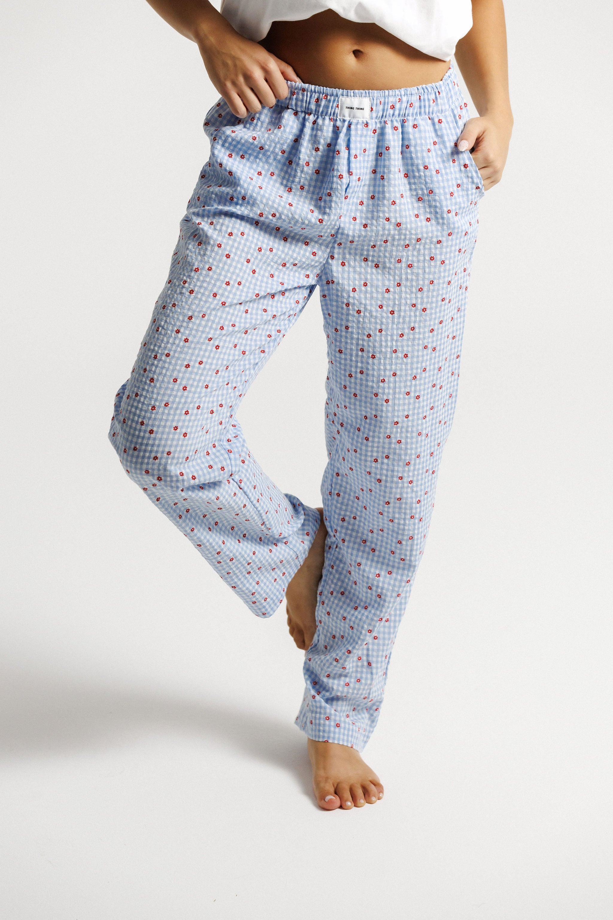 Daydream Boxer Pants - Floral Picnic