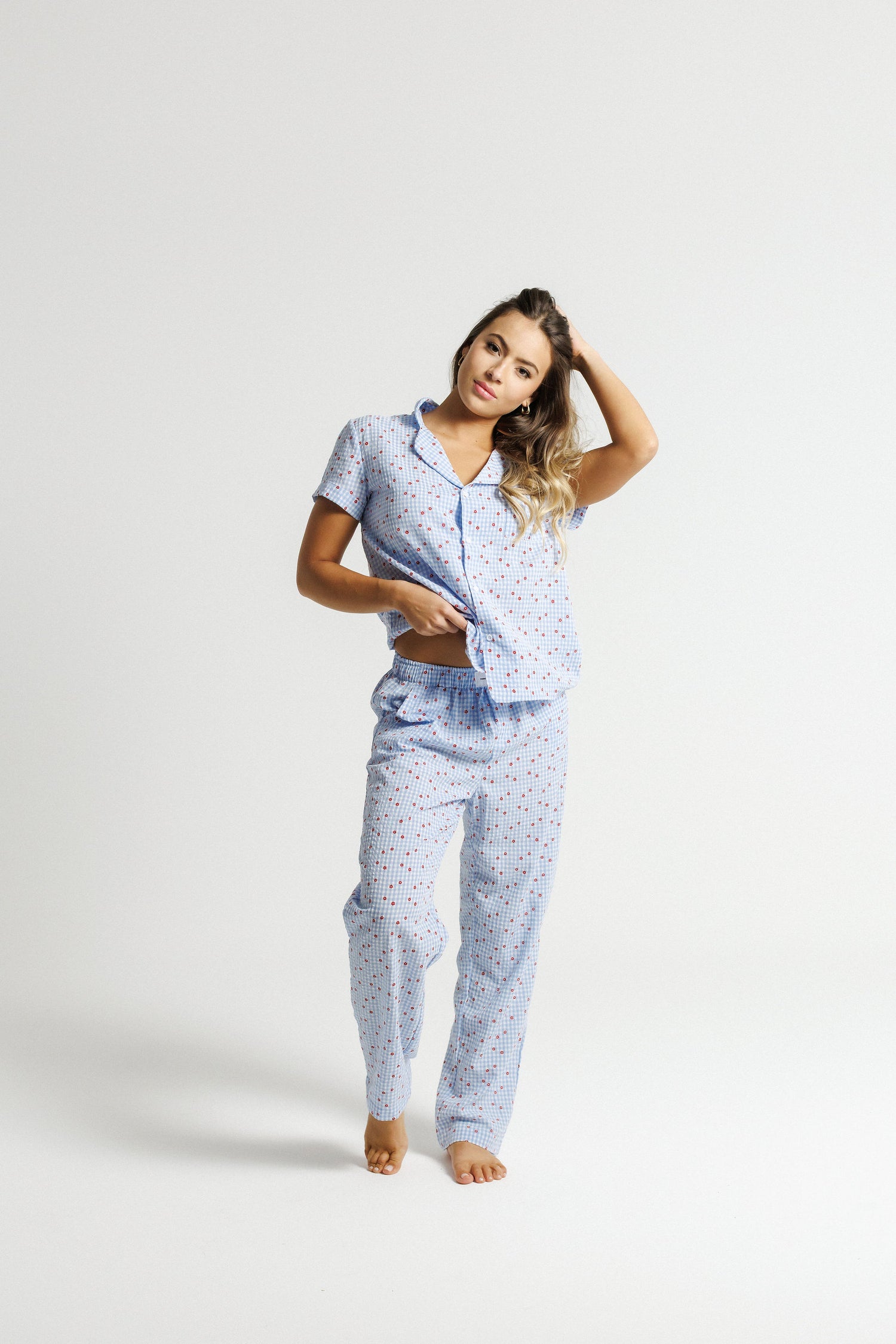 Daydream Boxer Pants - Floral Picnic