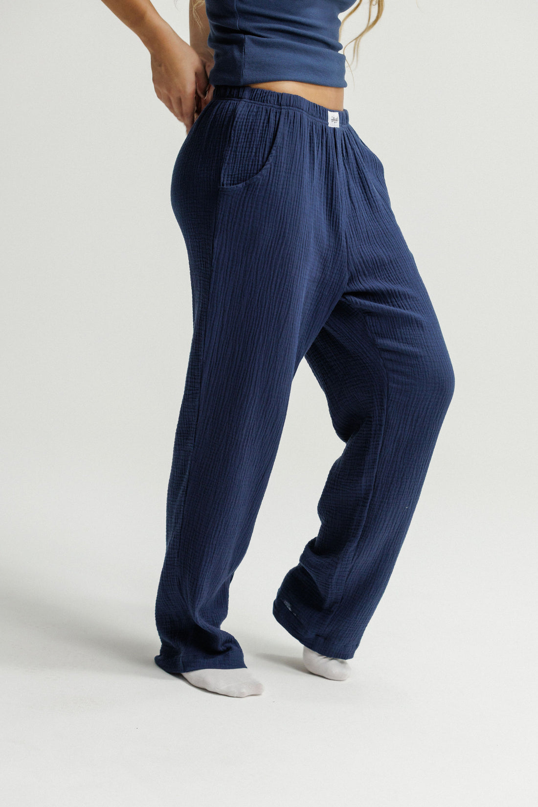 Boxer Pants - Midnight Navy