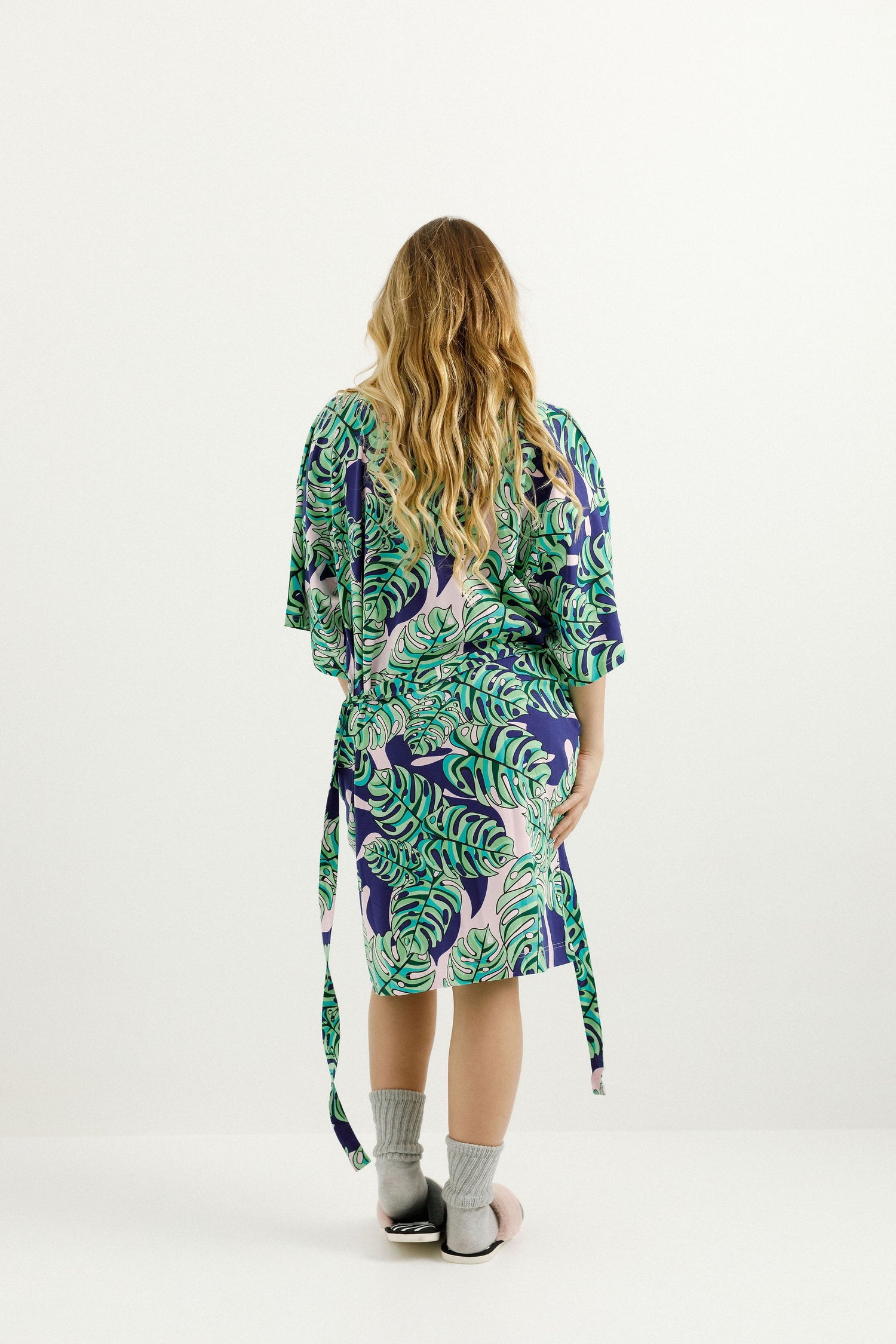 Robe - Monstera Print