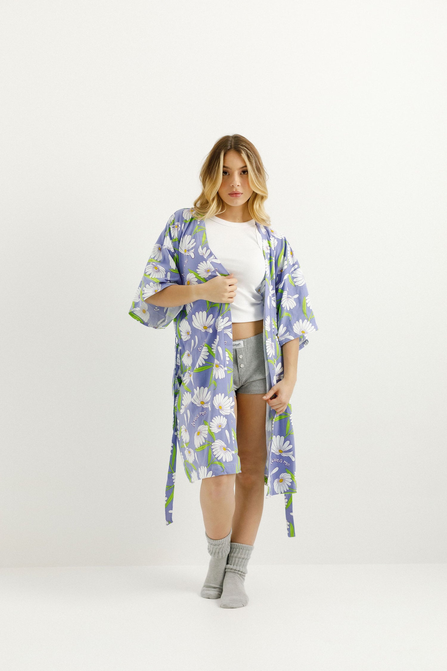 Robe - Pick Me Daisy Print