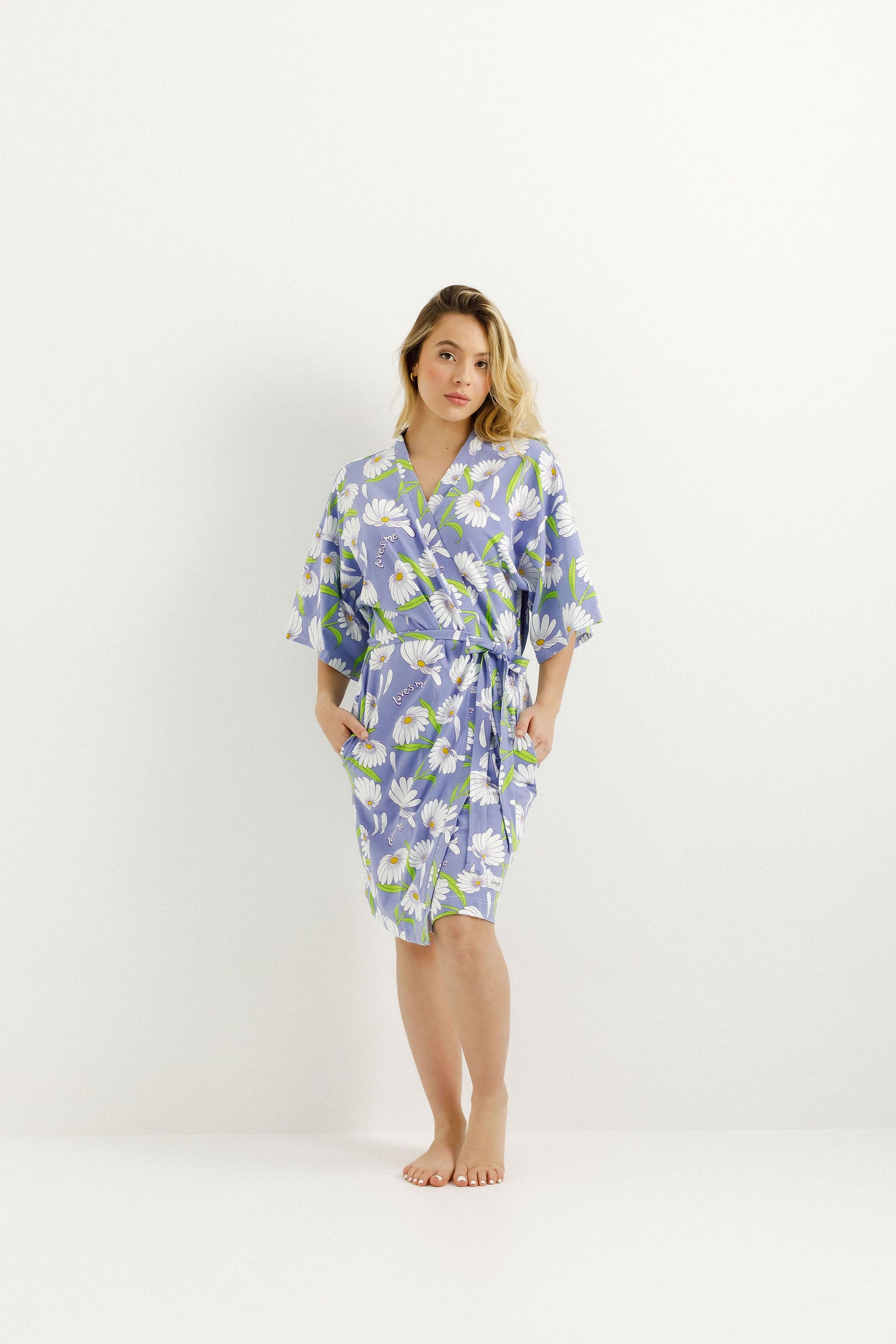 Robe - Pick Me Daisy Print