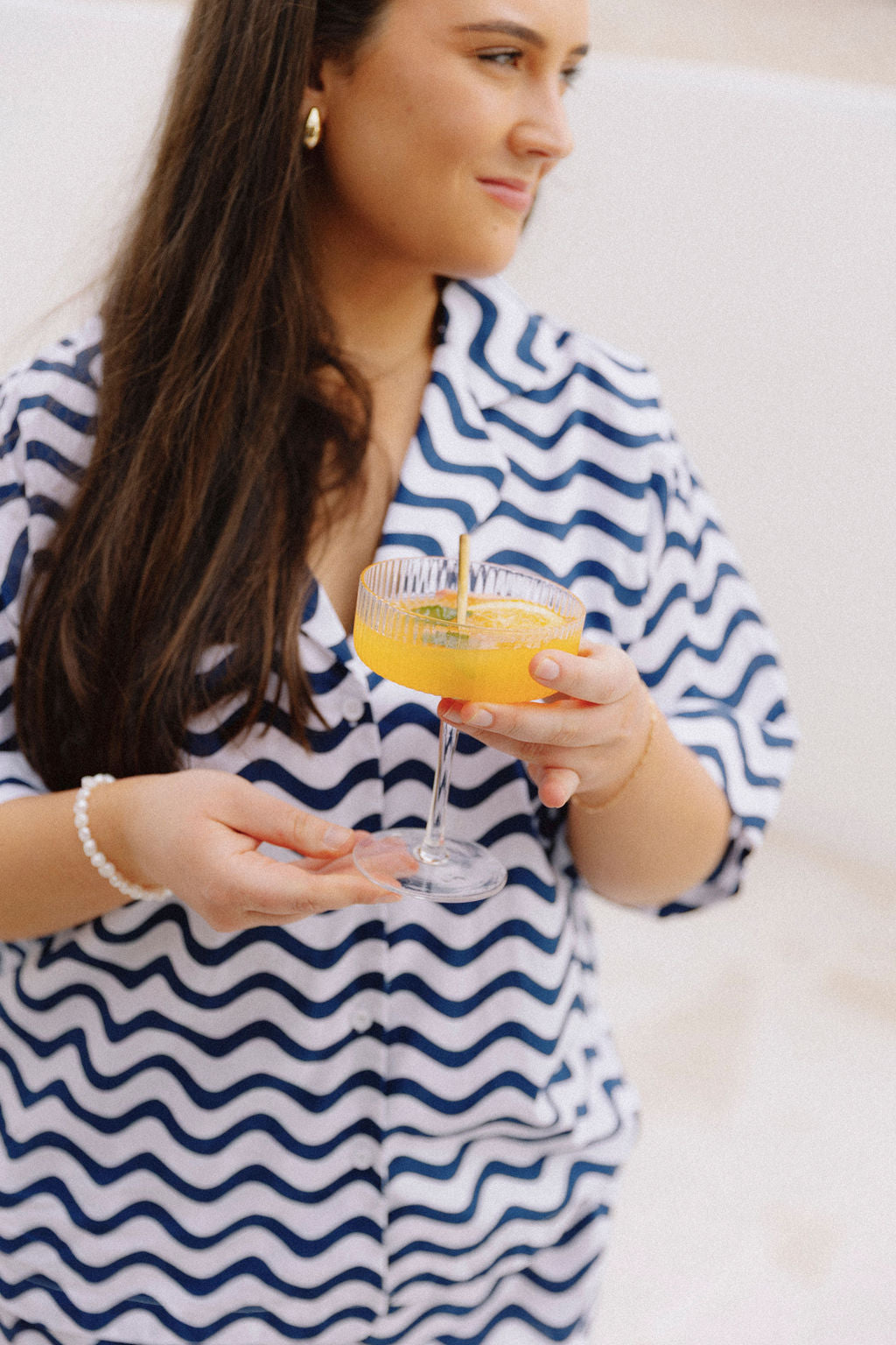 Lounge Shirt - Seaside Waves