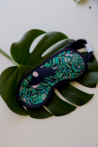 Eye Mask - Monstera
