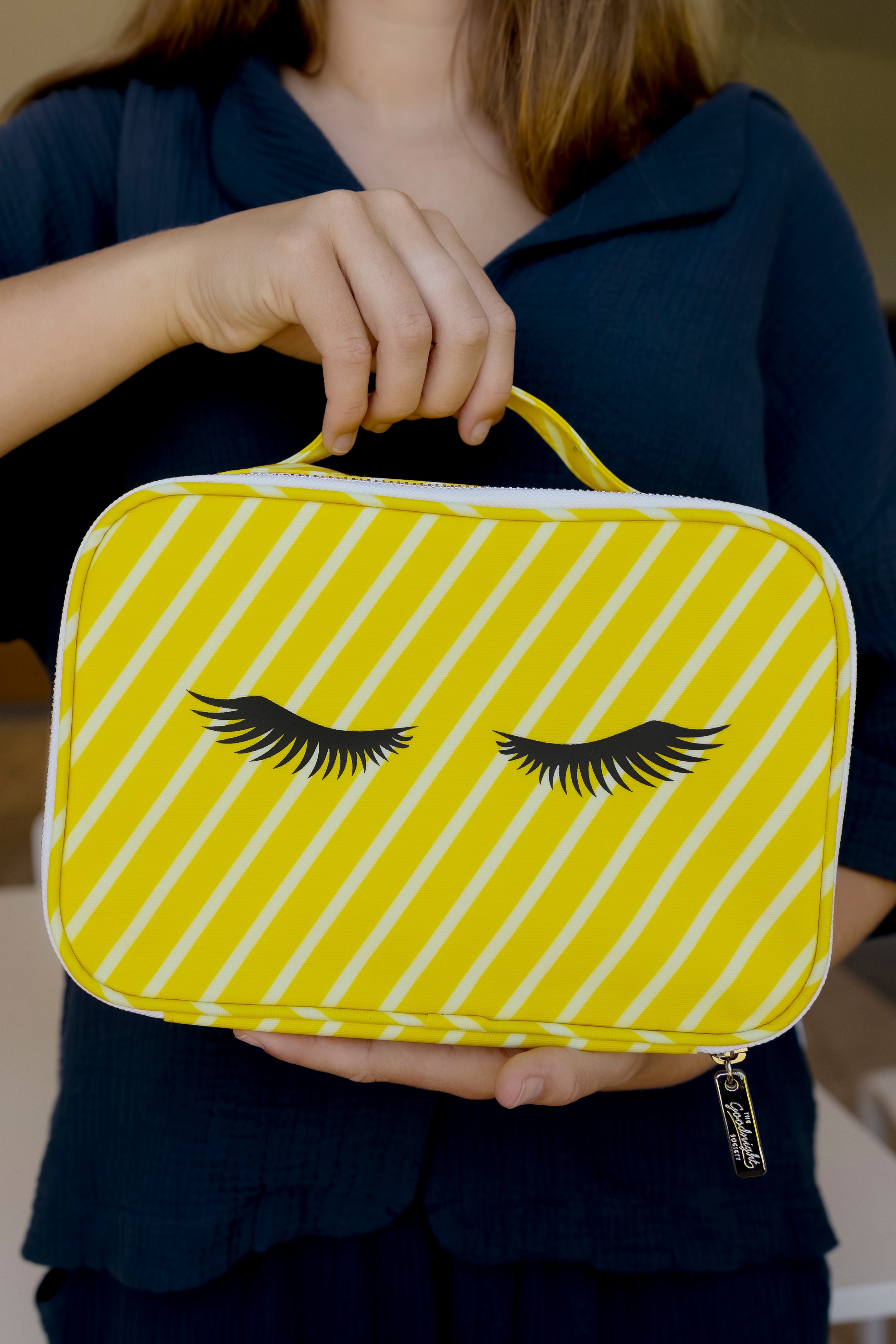 Large Cosmetic Bag - Eyelash