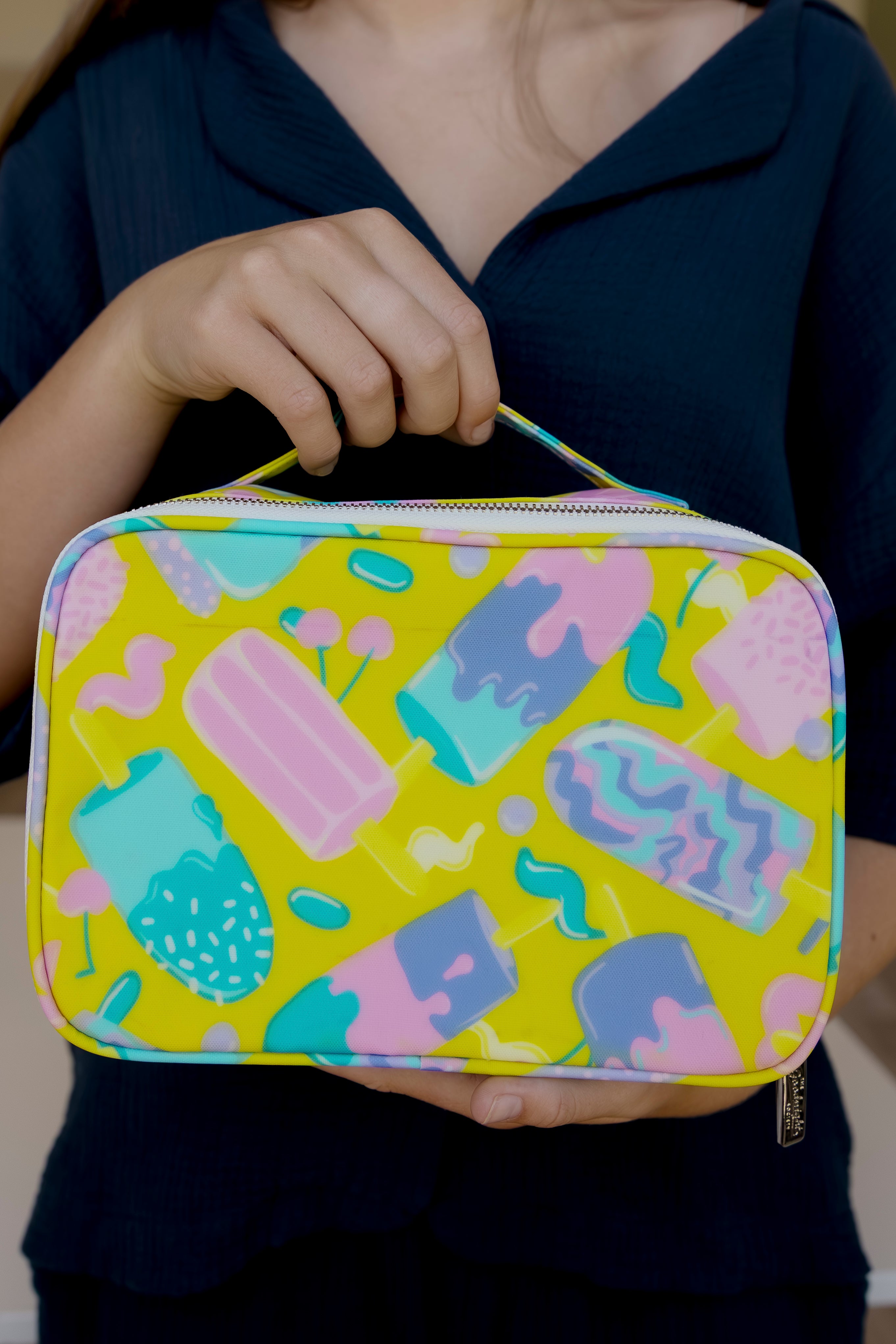Large Cosmetic Bag - Sunny Pops