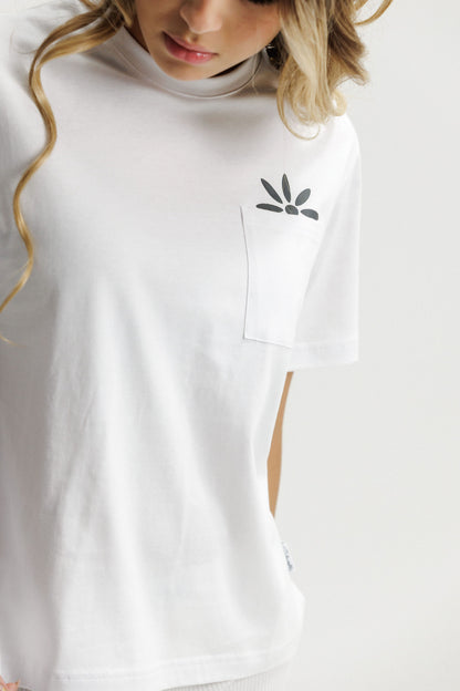 Daydream Tee - White Petal