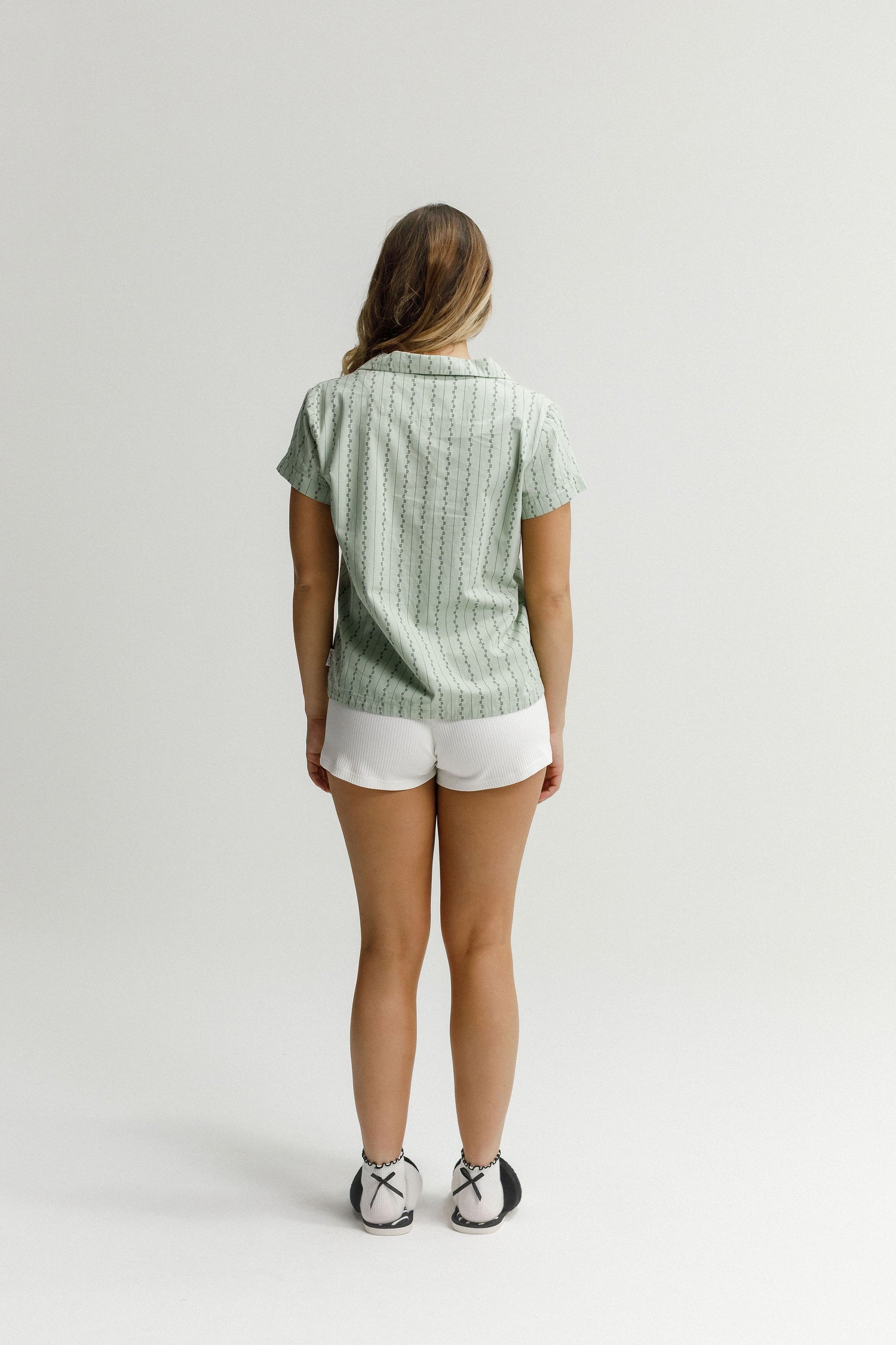 Daydream Shirt - Petal Pinstripe