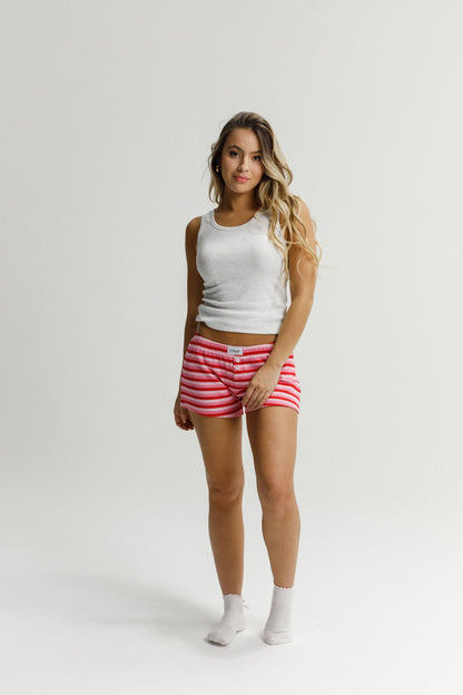 Jersey Boxers - Candy Stripes