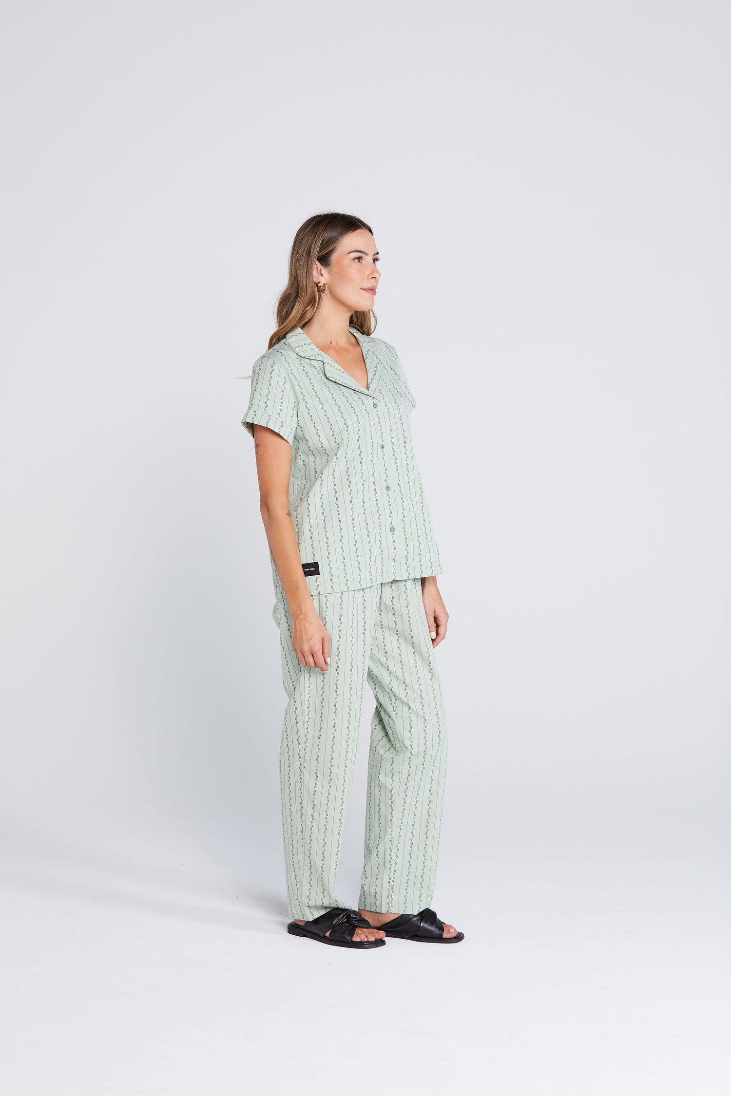 Daydream Shirt - Petal Pinstripe