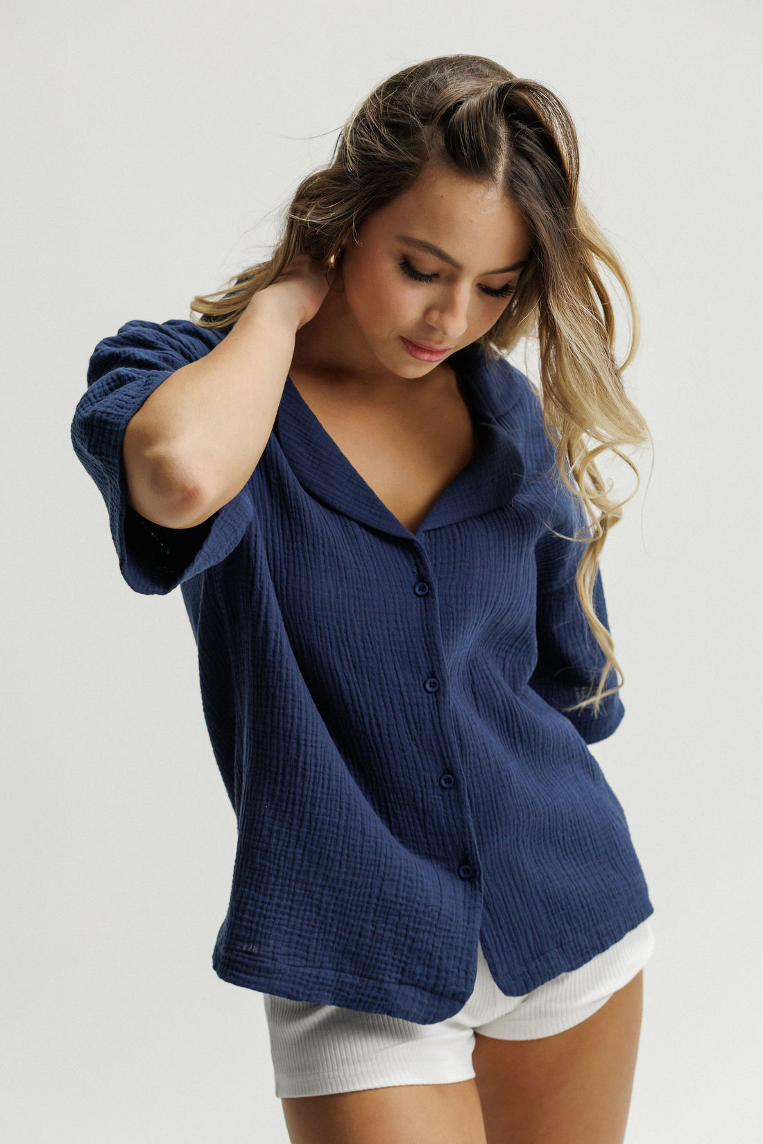 Lounge Shirt - Midnight Navy