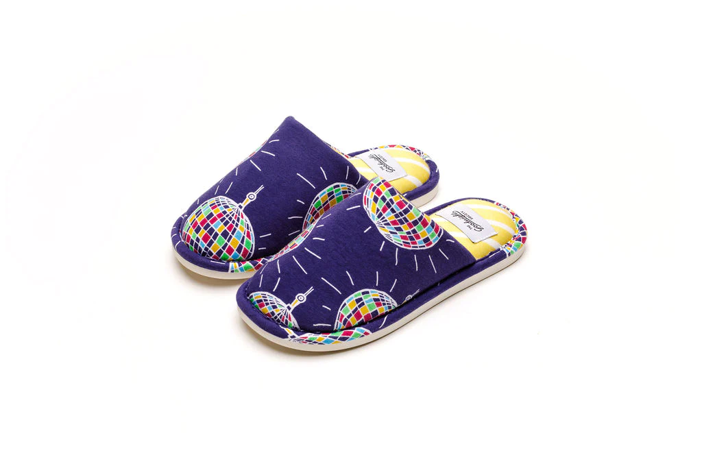 HOTEL SLIDES - Disco Ball Print